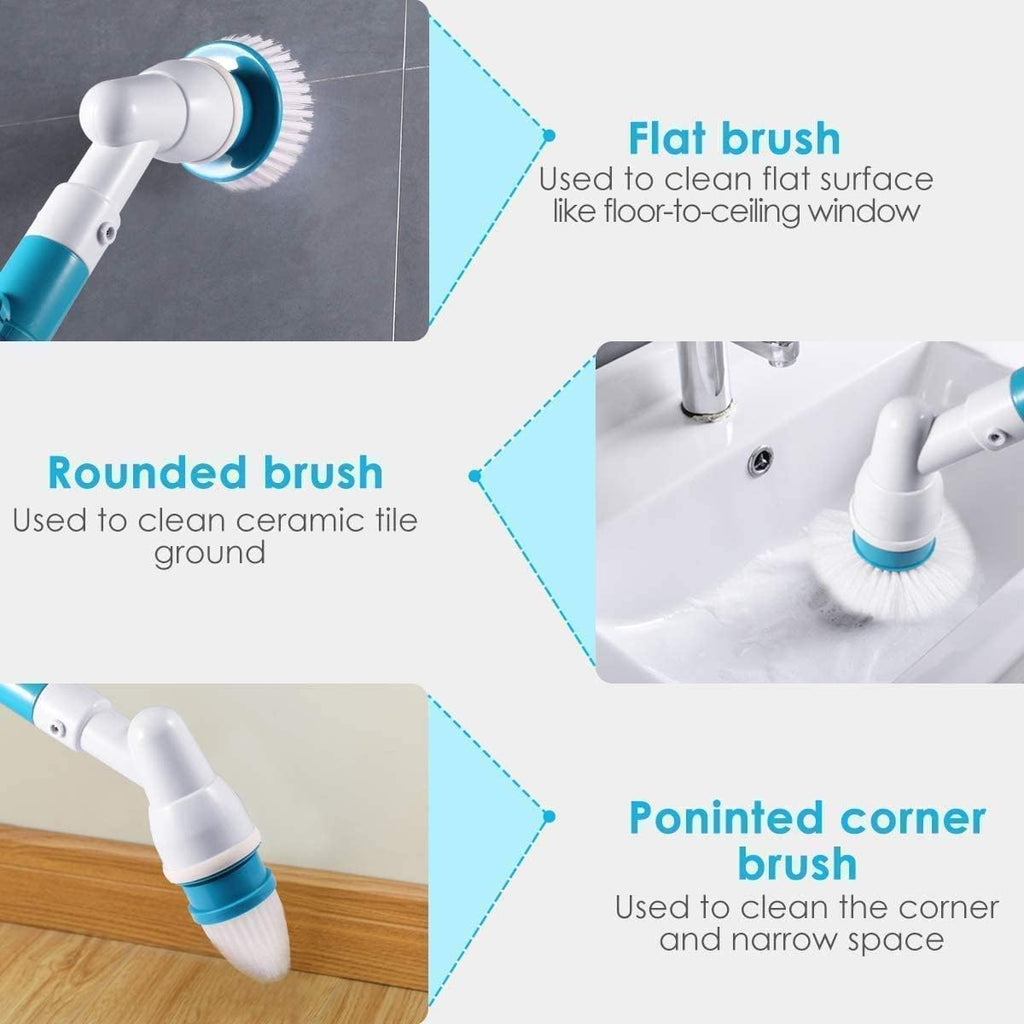 3 in 1 Electric Spin Scrubber Machine